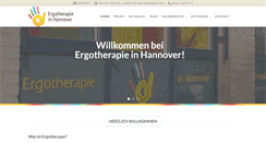 Desktop Screenshot of ergotherapie-in-hannover.de