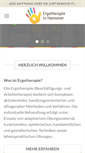 Mobile Screenshot of ergotherapie-in-hannover.de